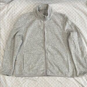 G.H. Bass & Co. Heather Gray Knit Top